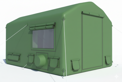 Палатка надувная пневмокаркасная (оперативный штаб) 4 х 3 х 2.5 м