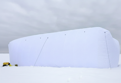 палатка бескаркасная